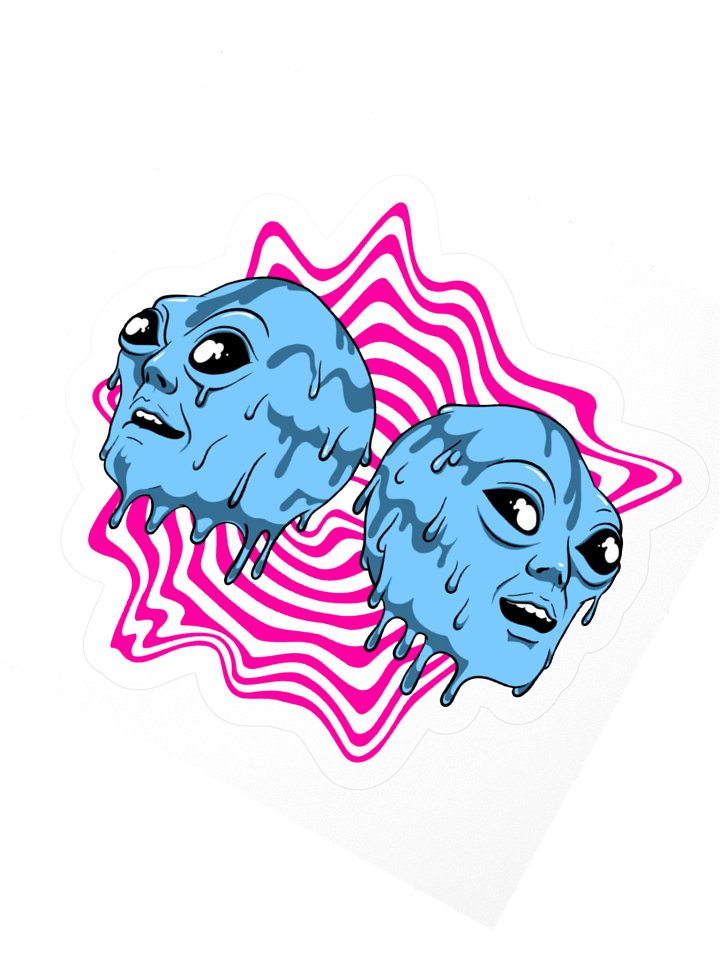Grik and Carl Quantum Sticker product image (2)