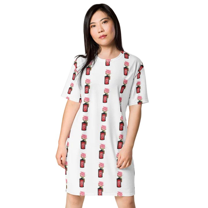 Cinestill Rose Oversize Shirt Dress product image (1)