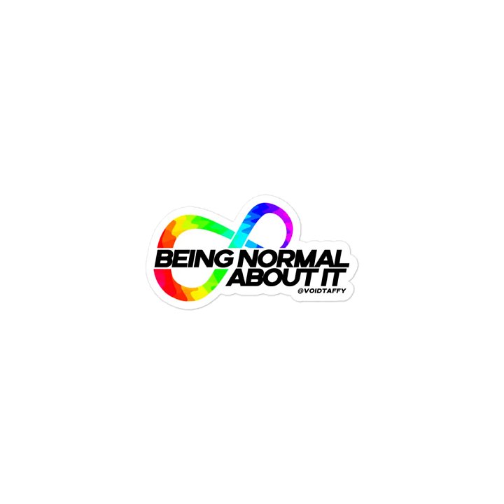 Being Normal About it- Magnet product image (1)