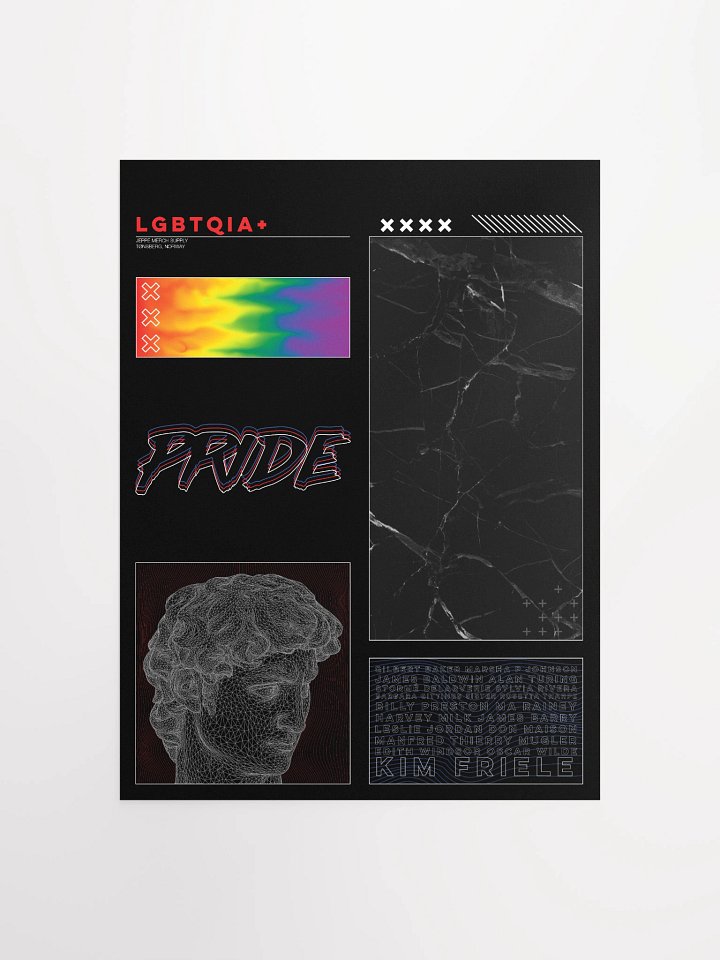LGBTQIA+ Pride Poster product image (1)