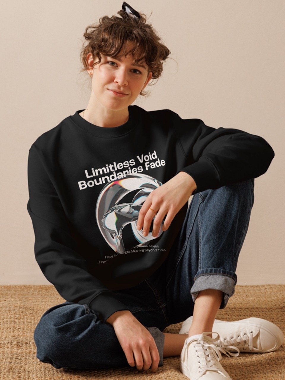 Limitless Void Boundaries Fade Eco-Friendly Sweatshirt Stanley/Stella 2026 product image (5)