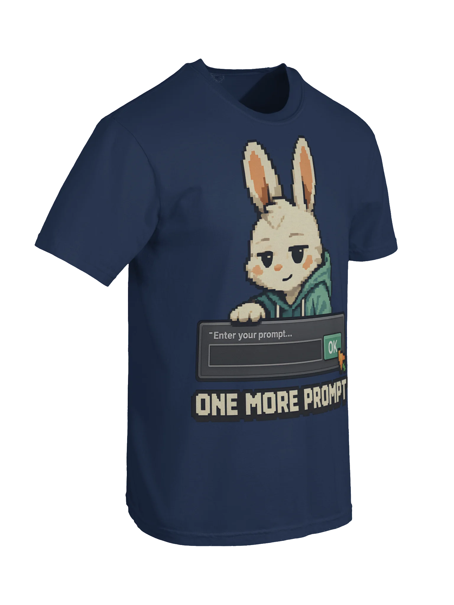 One More Prompt Rabbit T-Shirt product image (8)