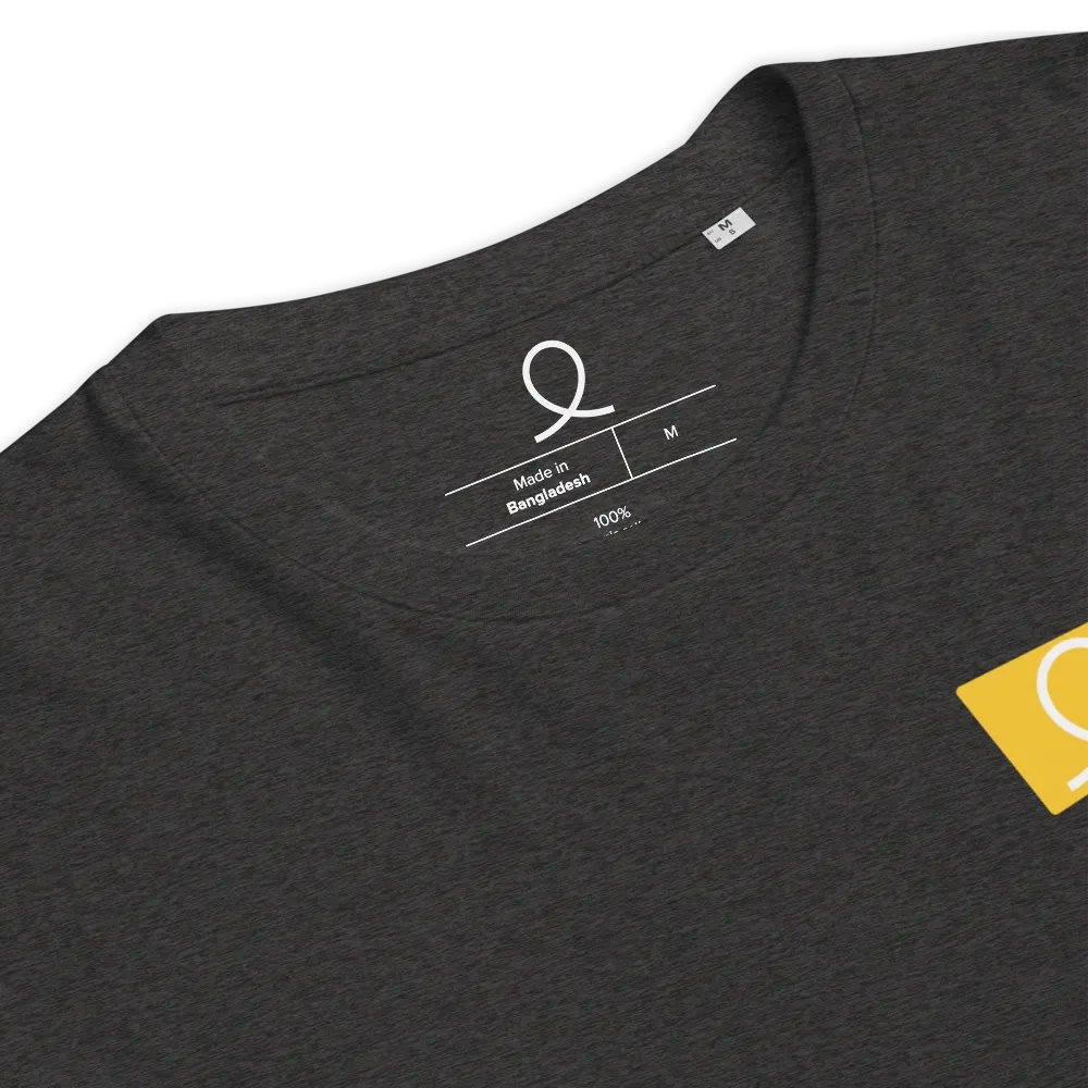 CoasterTalk T-Shirt aus Bio-Baumwolle mit gedrucktem Logo – Early Bird Edition product image (7)