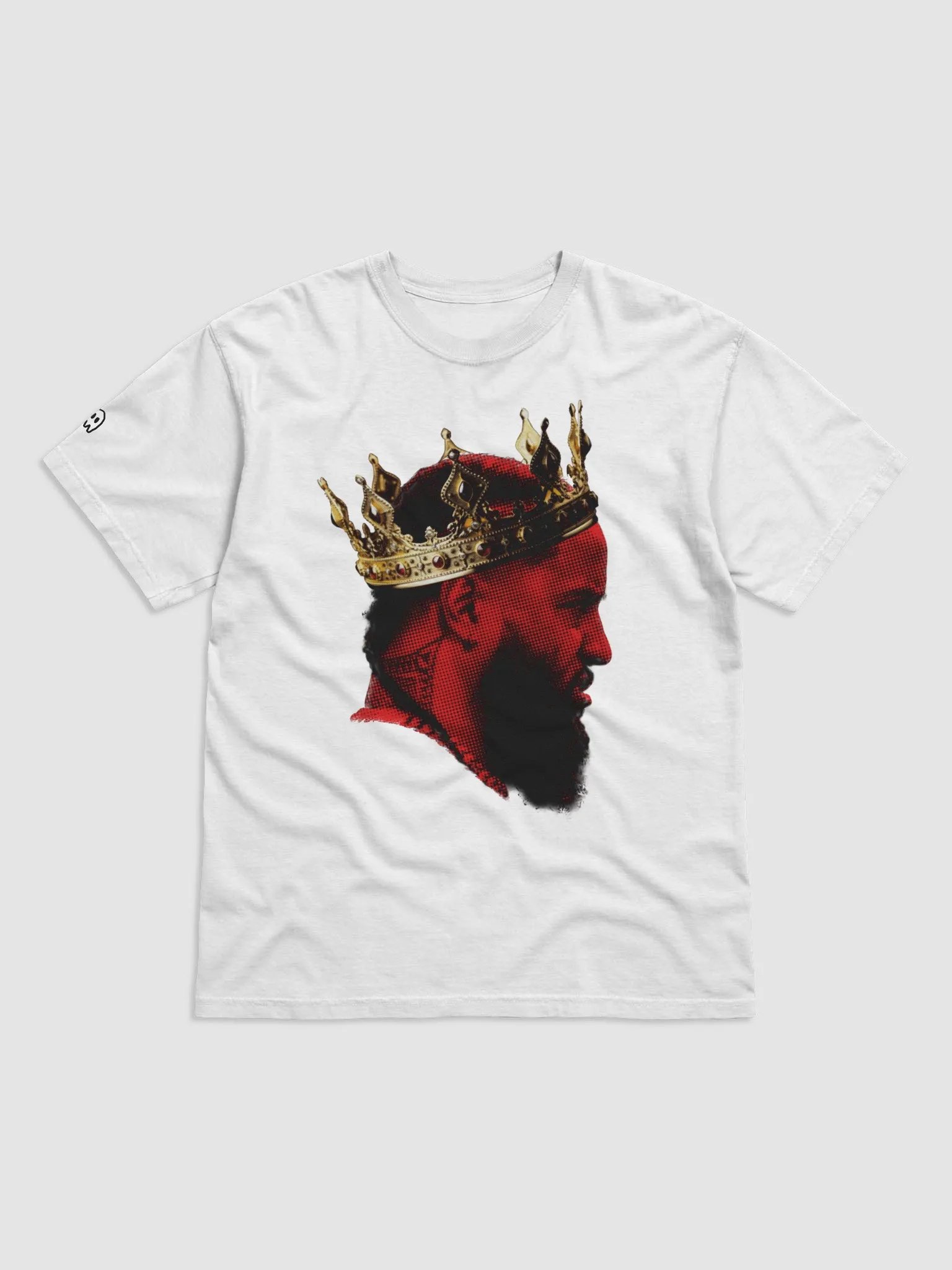 KING JIM TEE -- WHITE product image (1)
