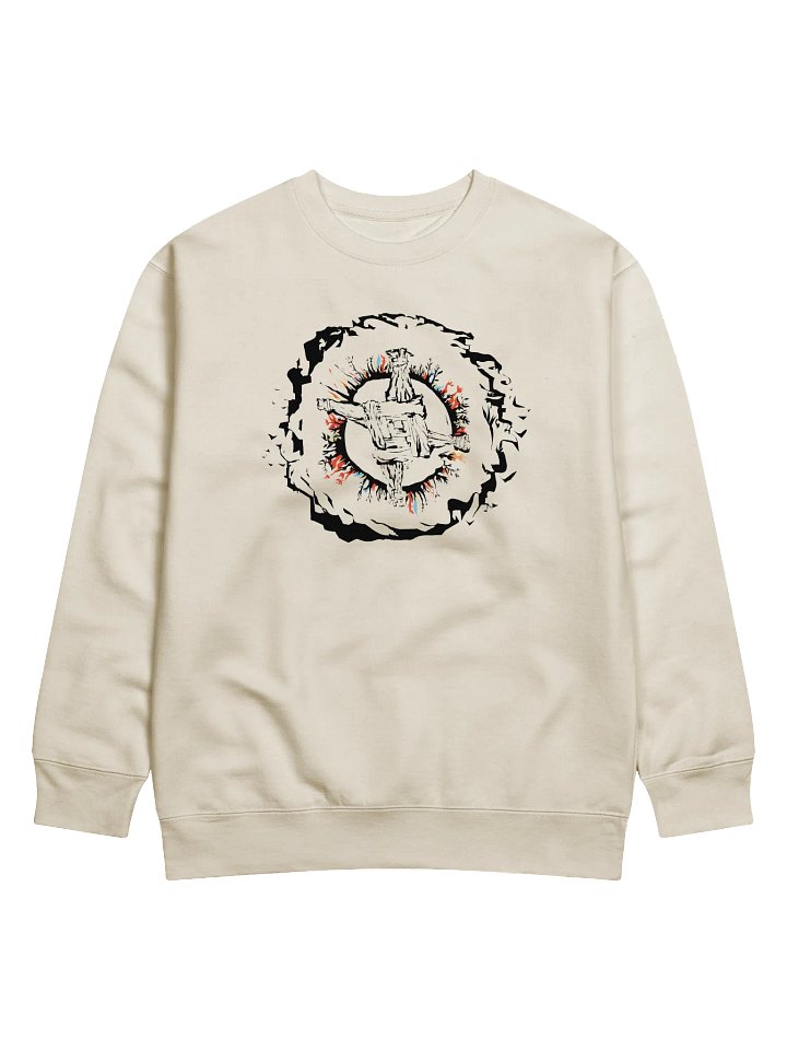 Brigid Cotton Heritage Premium Sweatshirt (Front Patch) product image (2)