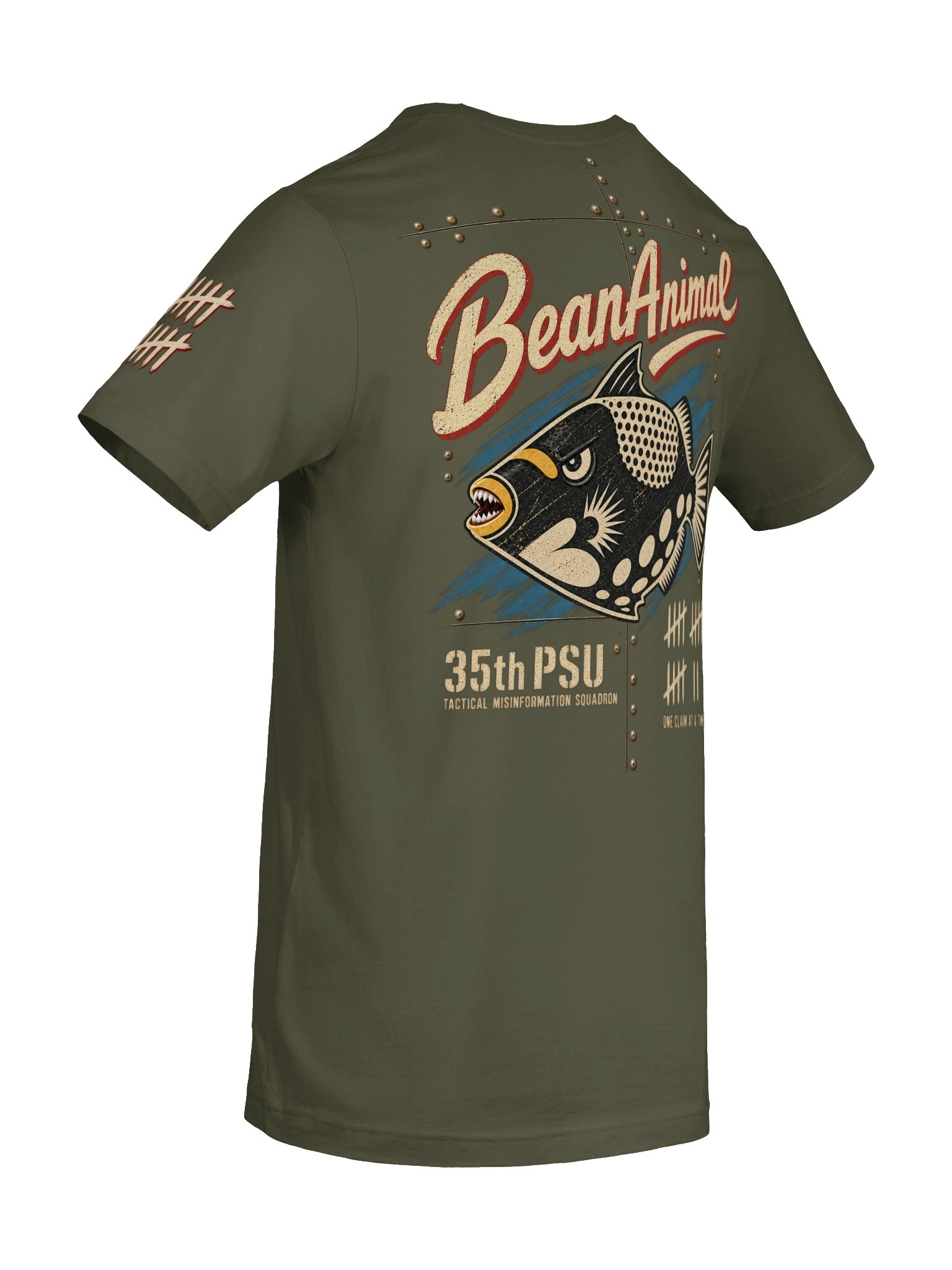 BeanAnimal 35th PSU Tactical Misinformation Squadron Tee product image (8)