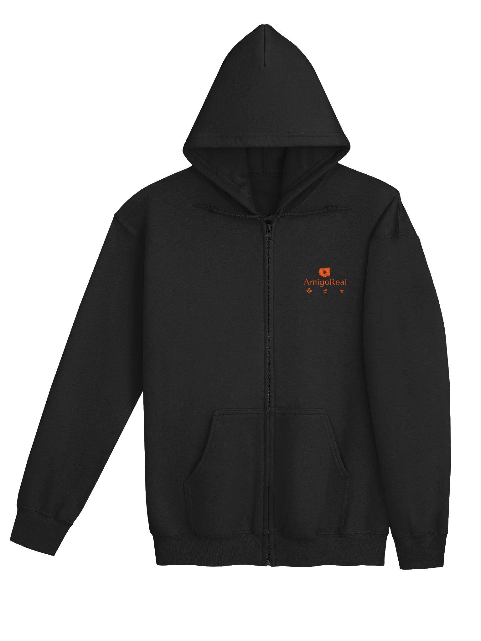 AmigoReal Herren Heavy Blend Zip Hoodie product image (37)