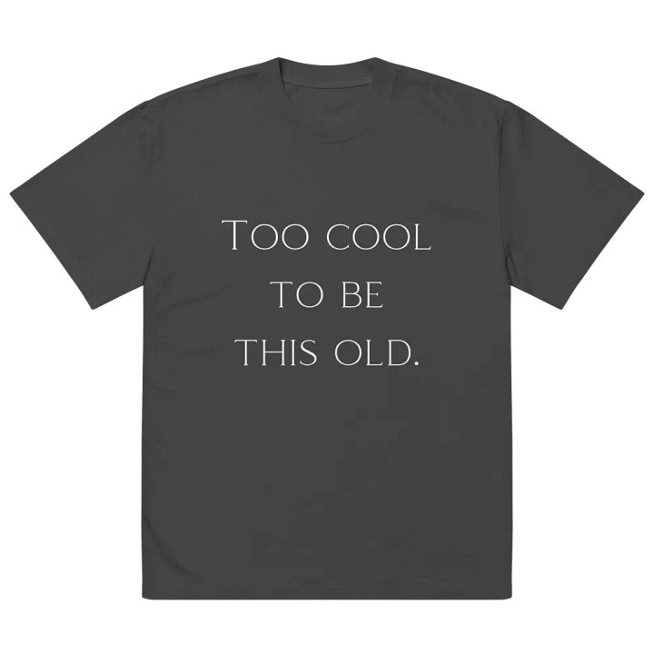 Retro Cool Oversized Tee product image (2)