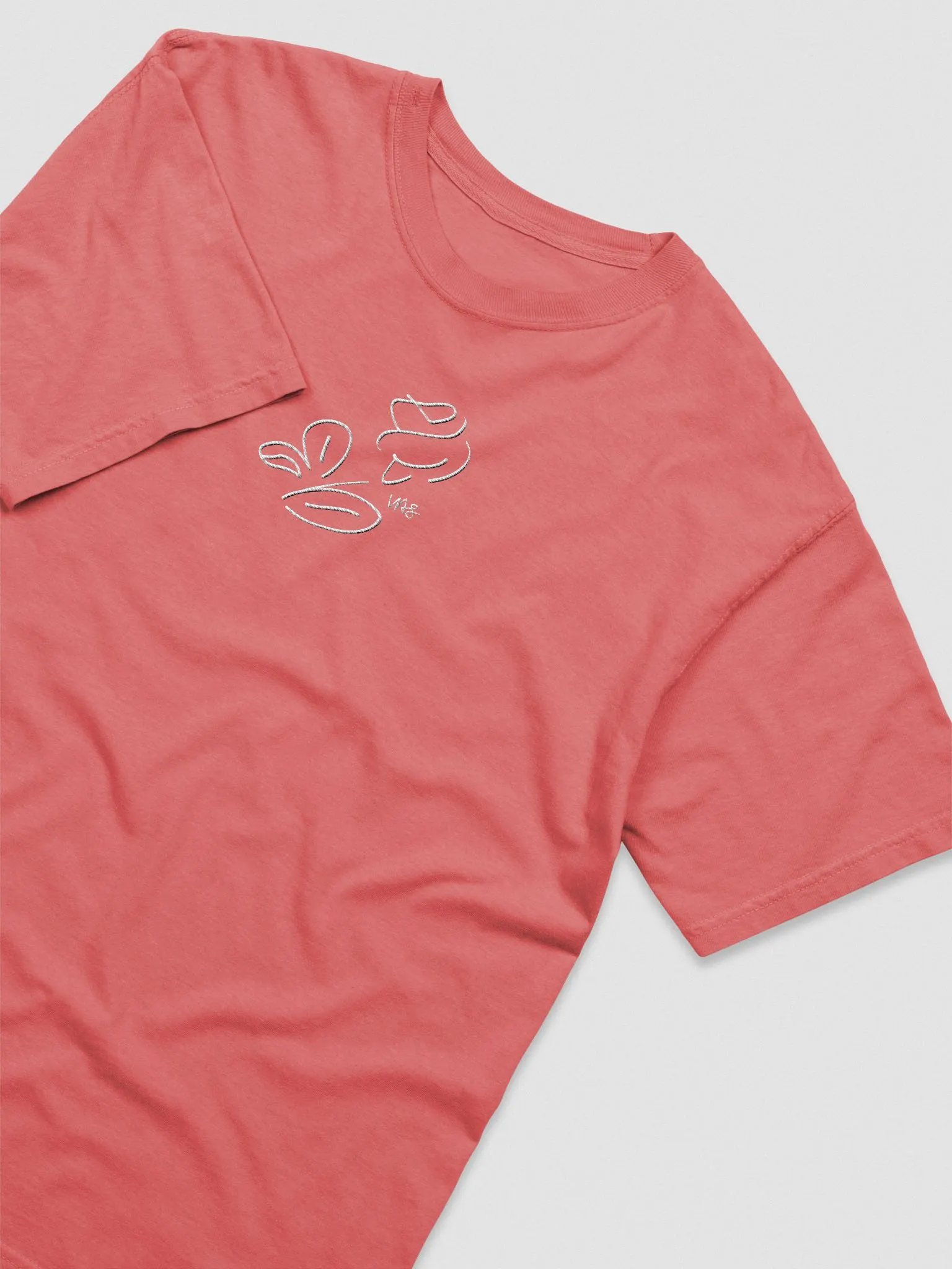 Rose (Comfort Colors Garment-Dyed Heavyweight T-Shirt) product image (1)