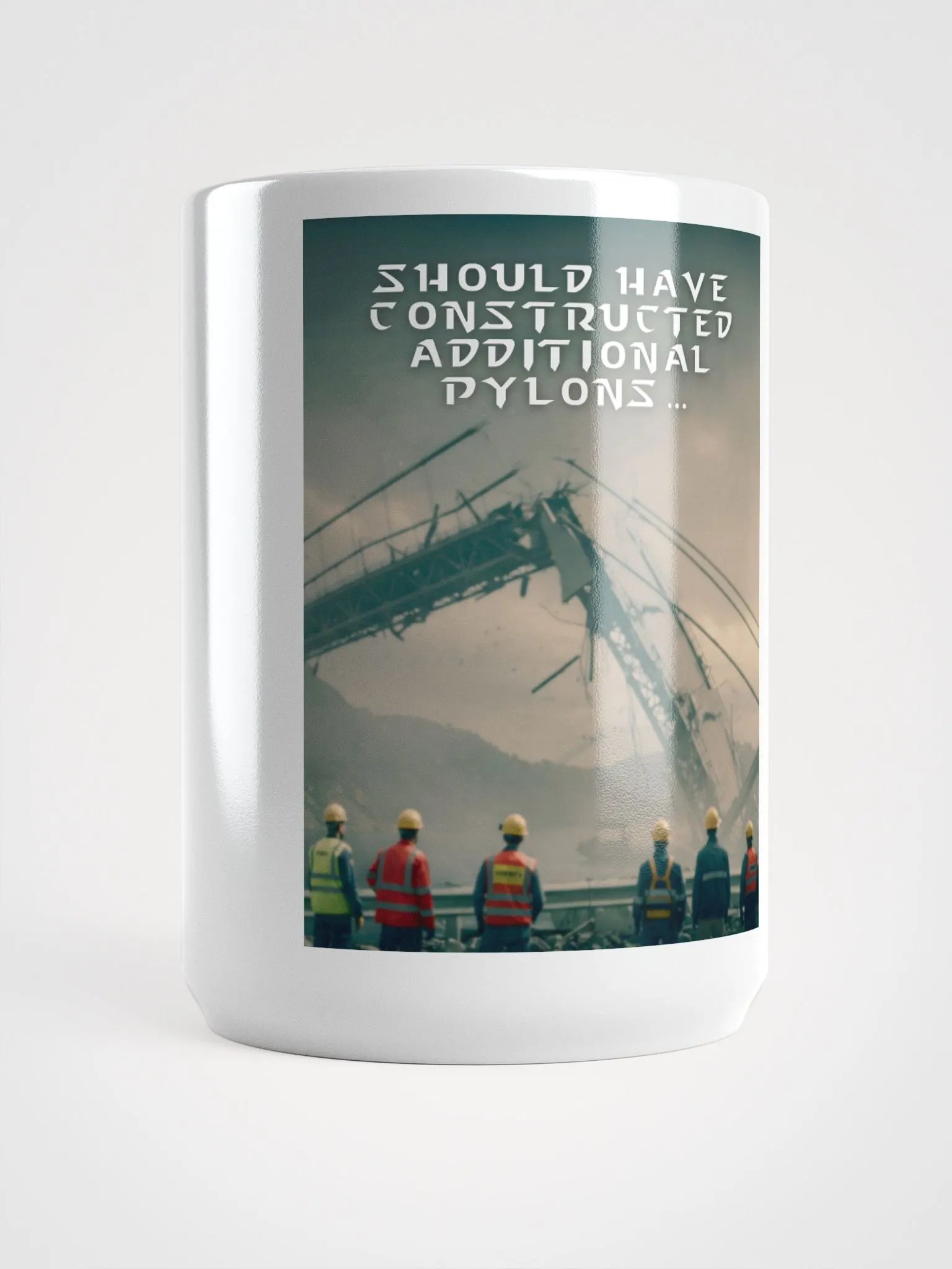 Should Have Constructed Addition Pylons - Bridge Collapse and Starcraft Reference Mug product image (5)
