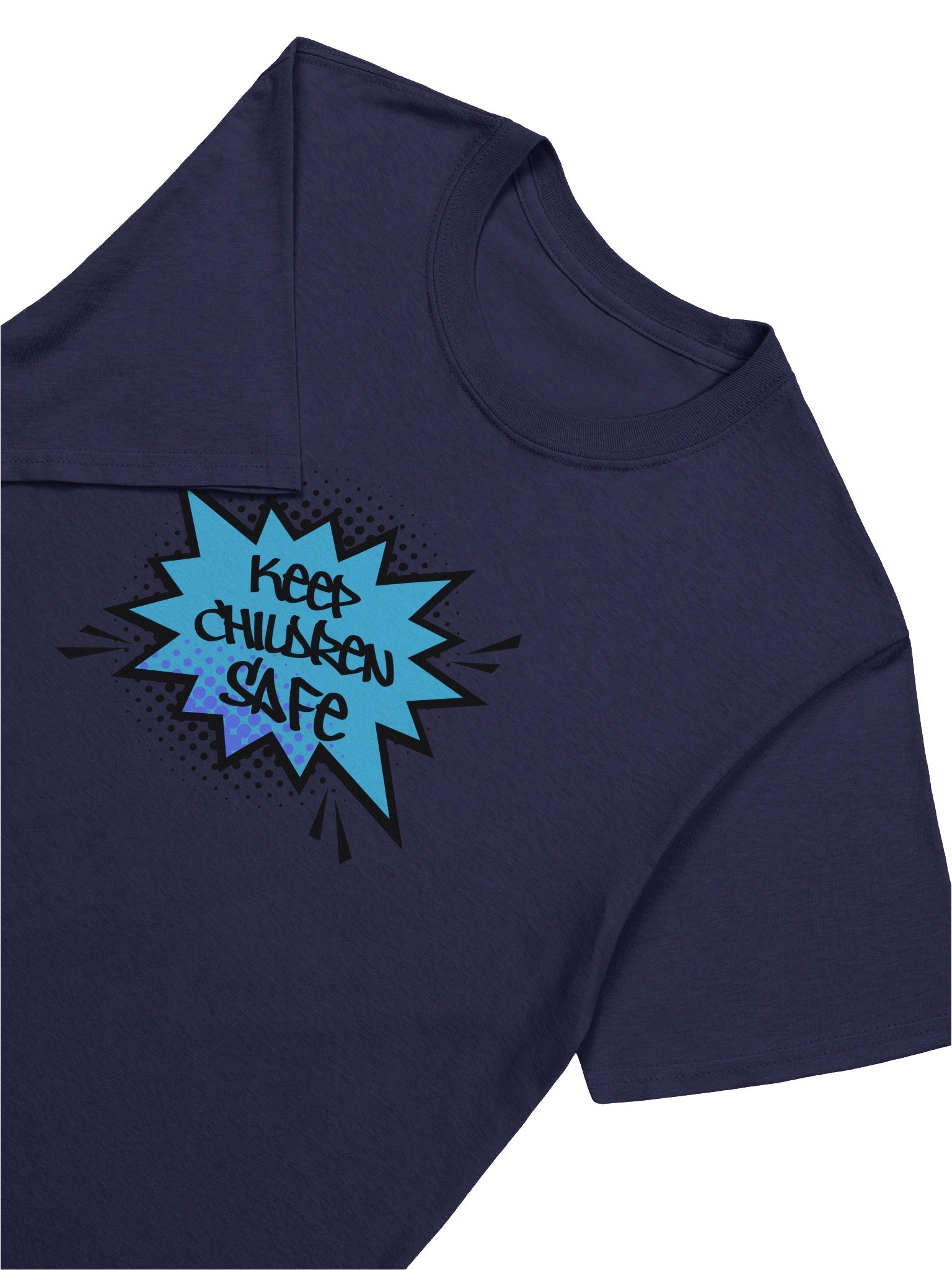 KEEP CHILDREN SAFE — Cartoon Graphic Tee product image (57)