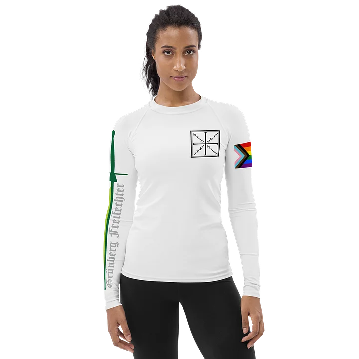 Club Rashguard White Women's product image (1)