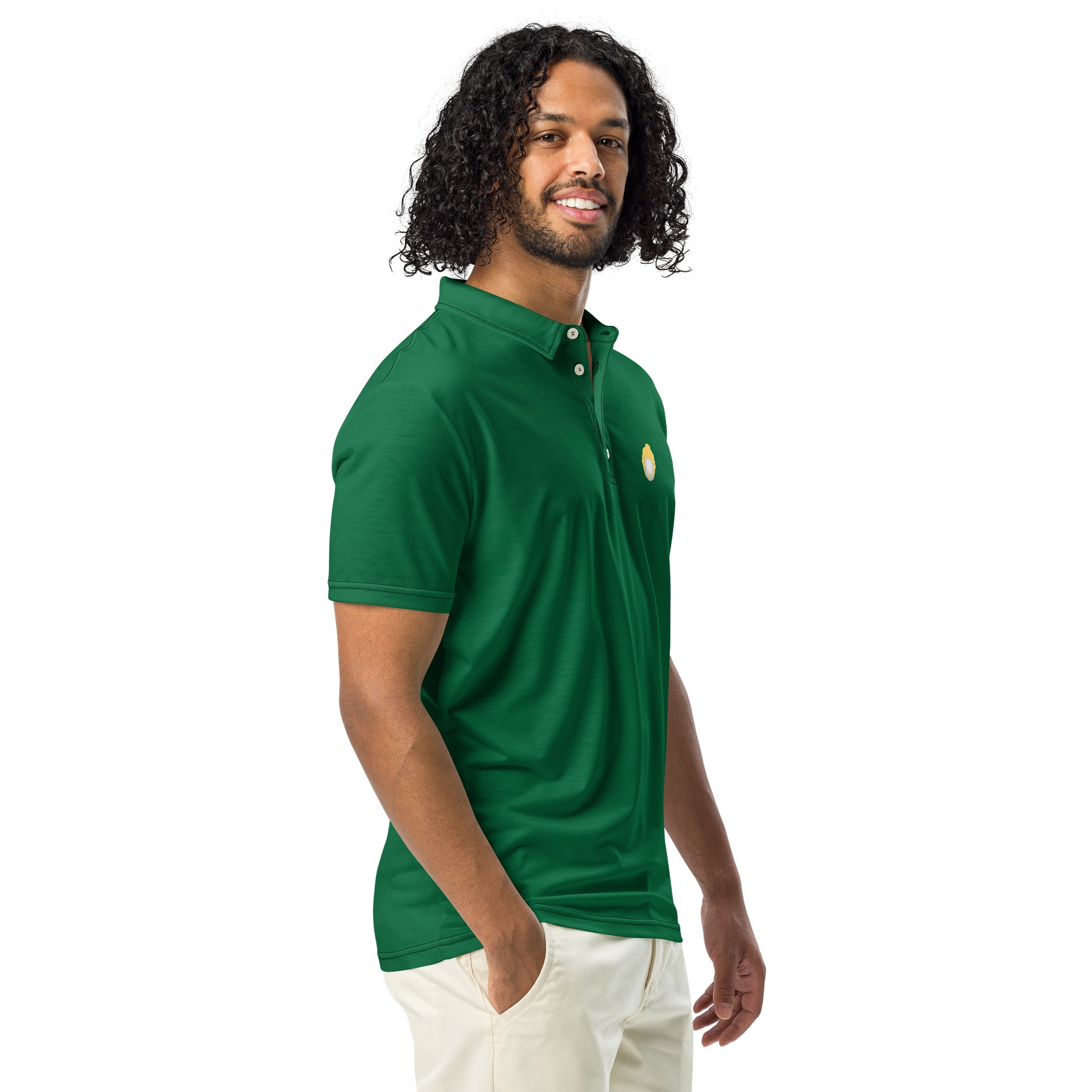 Golf Logo Spring Green Printed Polo product image (3)