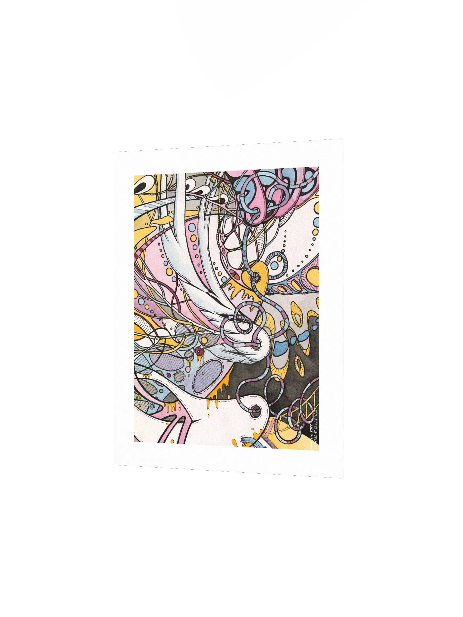 Feathers - Original Art Print product image (3)