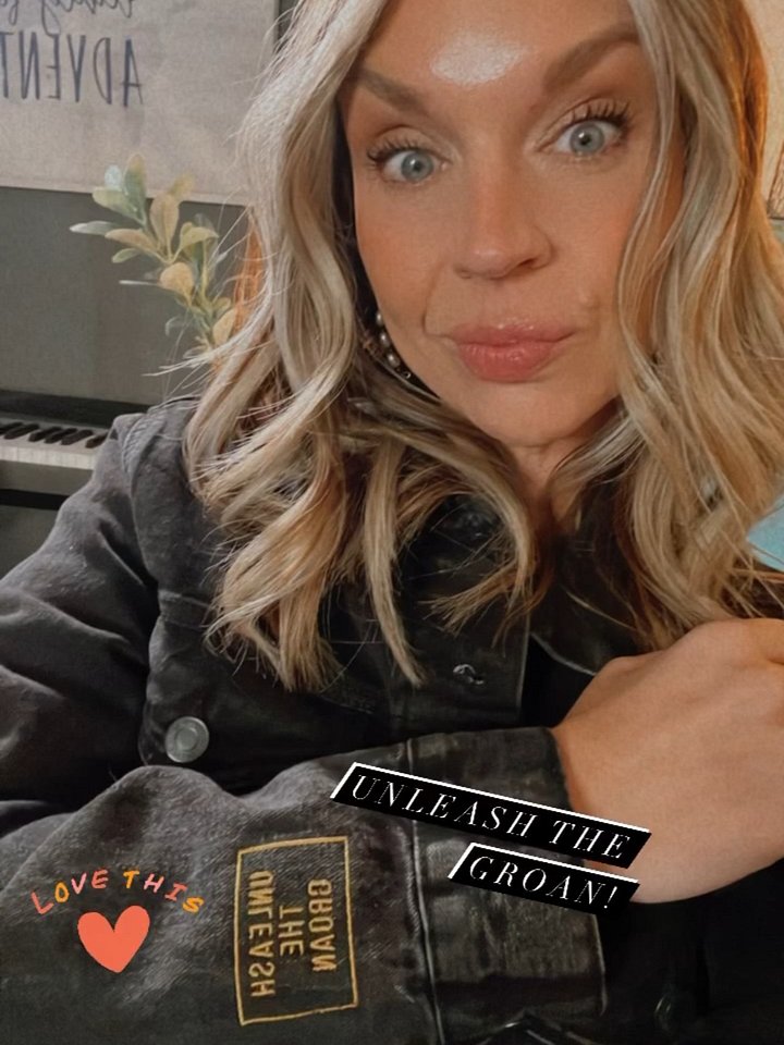 Burning Messengers & Unleash The Groan Jean Jacket product image (1)