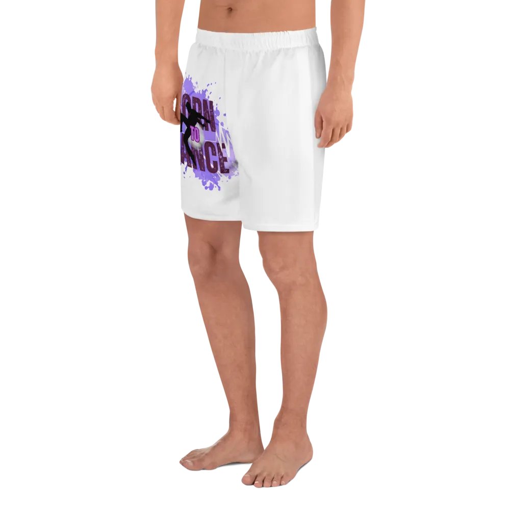Born to Dance His Silhouette Splash Athletic Shorts product image (4)
