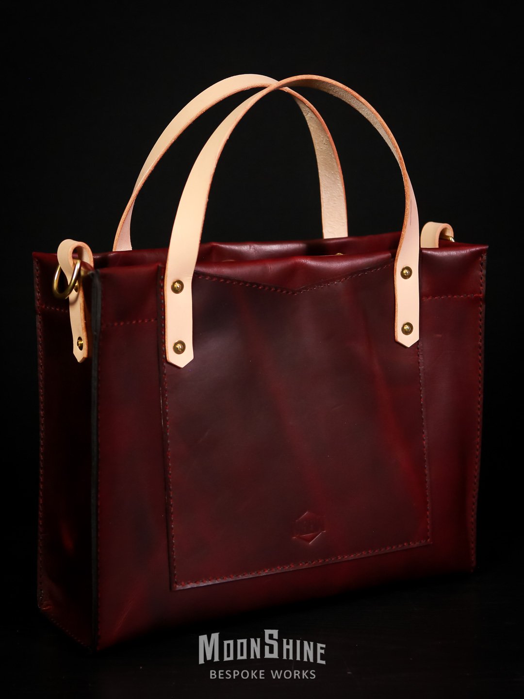 Library Tote - Burgundy product image (4)
