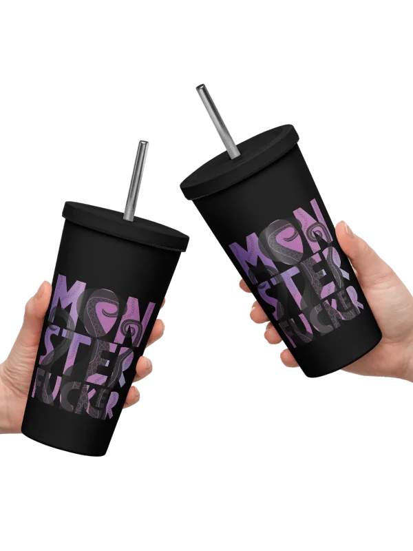 Monster F*cker Insulated Tumbler (Mauve) product image (3)