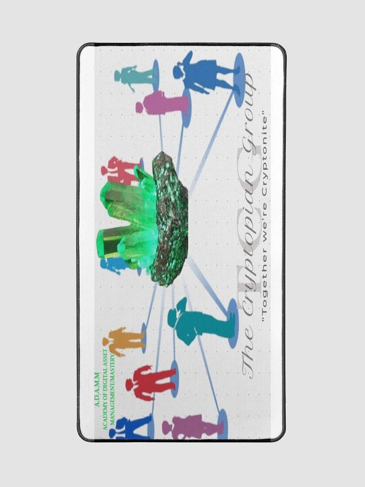 Together, We'er Cryptonite Desk Mat product image (2)
