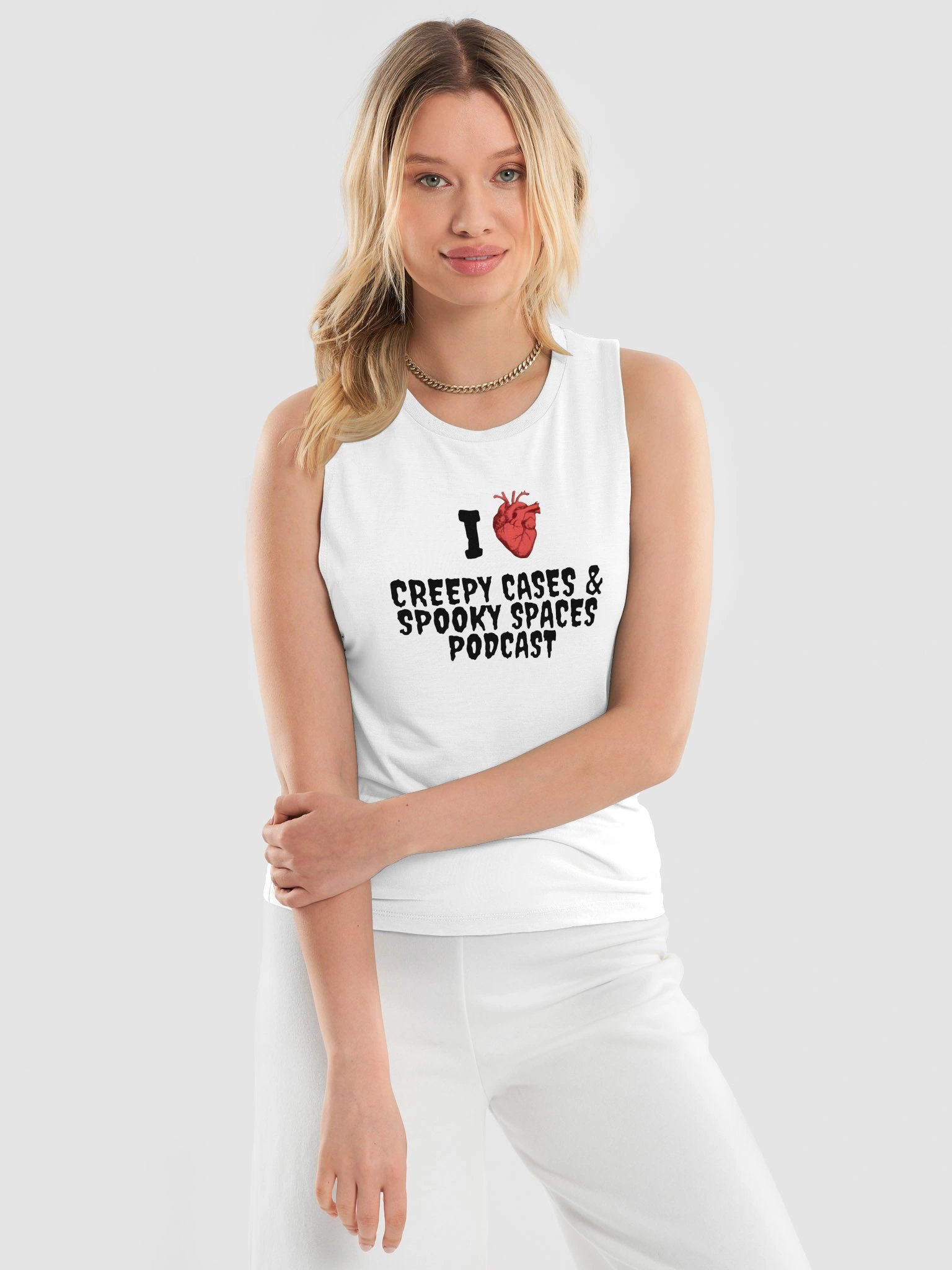 Creepy Cases & Spooky Spaces Women's Tank product image (3)