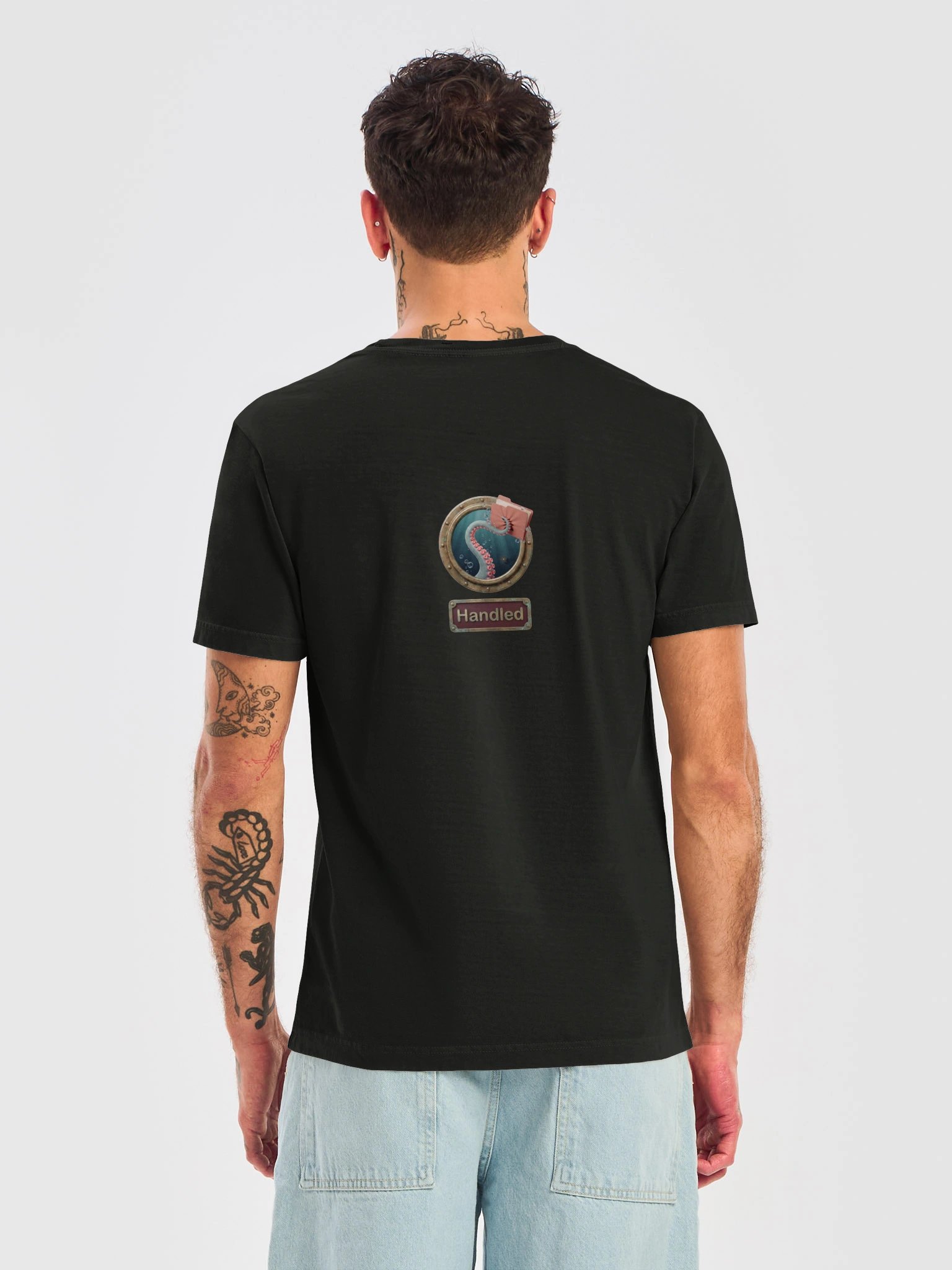 Handled unisex heavyweight tee product image (6)