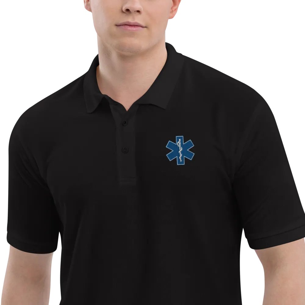 "Star Of Life" Embroidered Collared Shirt. product image (6)
