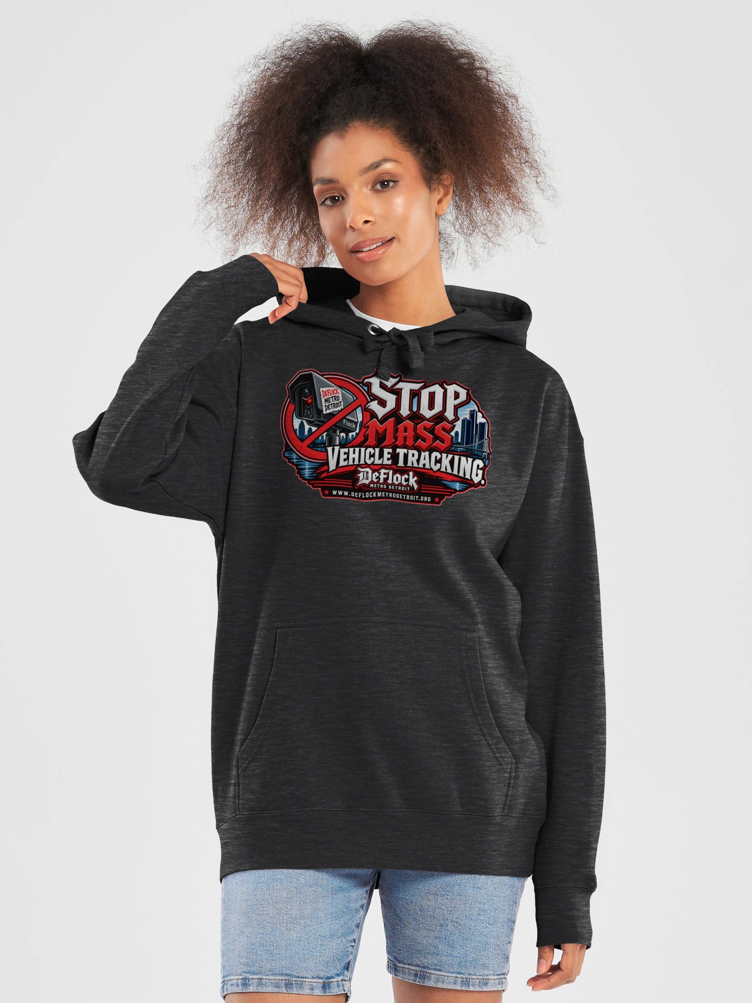 Stop Mass Vehicle Tracking Hoodie product image (13)