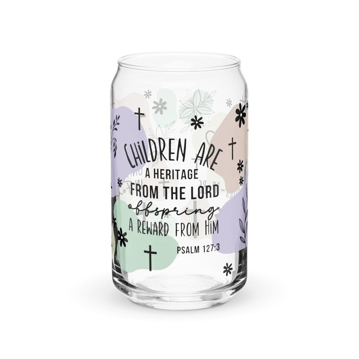 Godmother proposal gift with Bible verse with lid and straw product image (2)