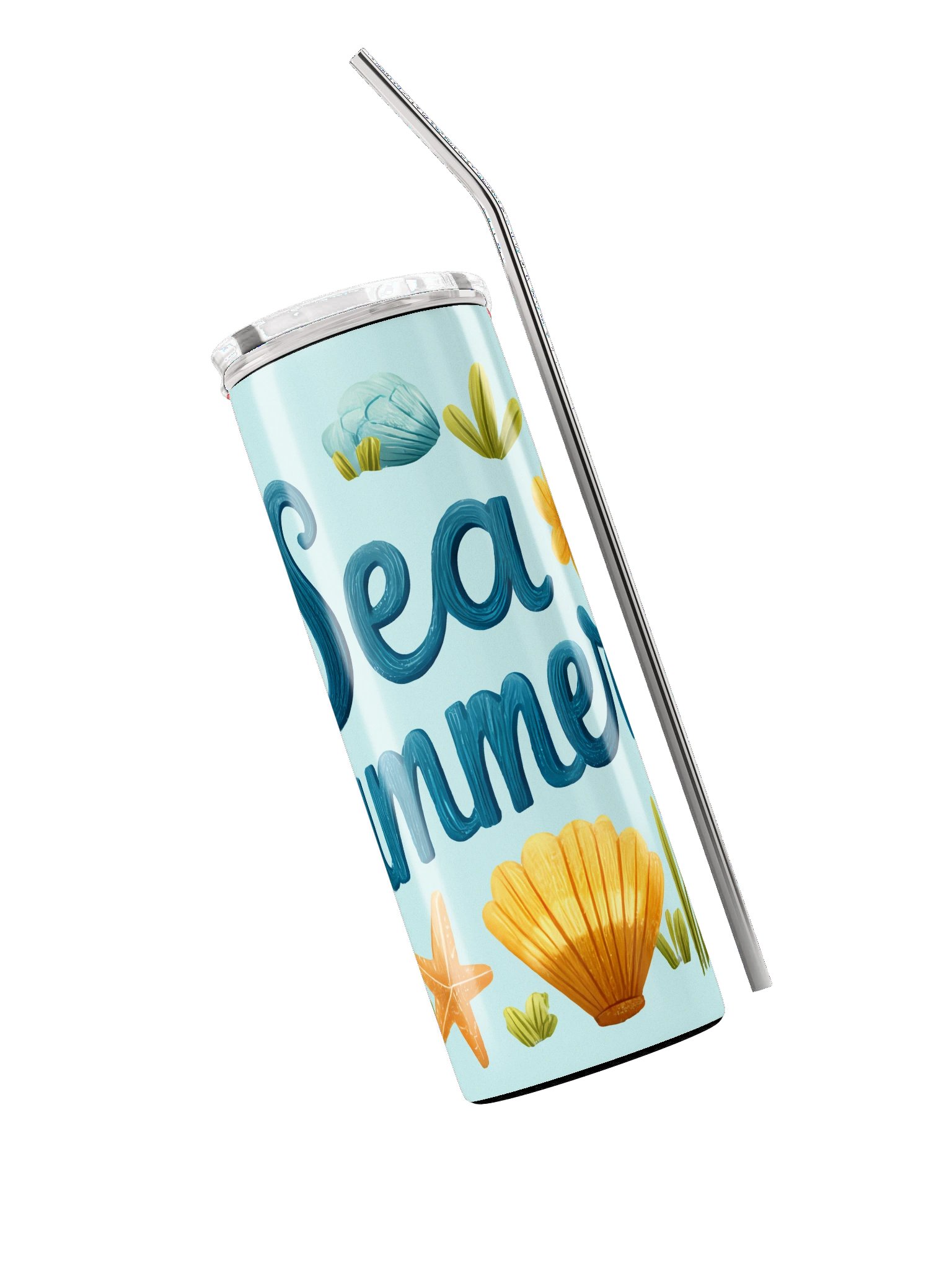 Sea Summer Stainless Steel Tumbler product image (6)