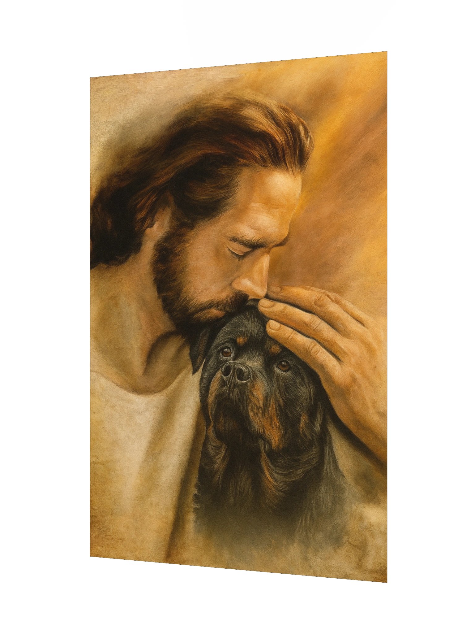Rottweiler & Jesus Poster product image (7)