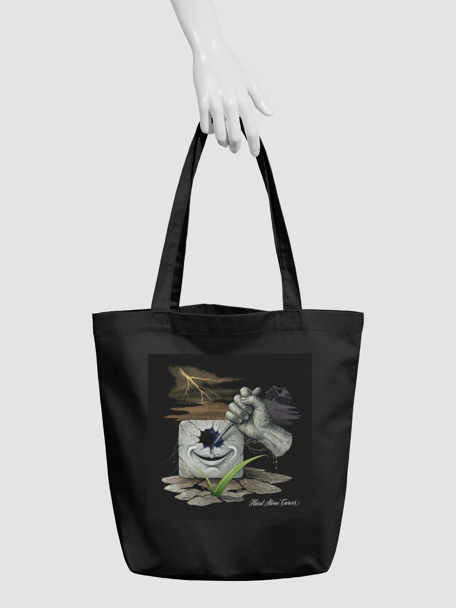 Grief Eater Tote — Hard Stone Carver product image (3)