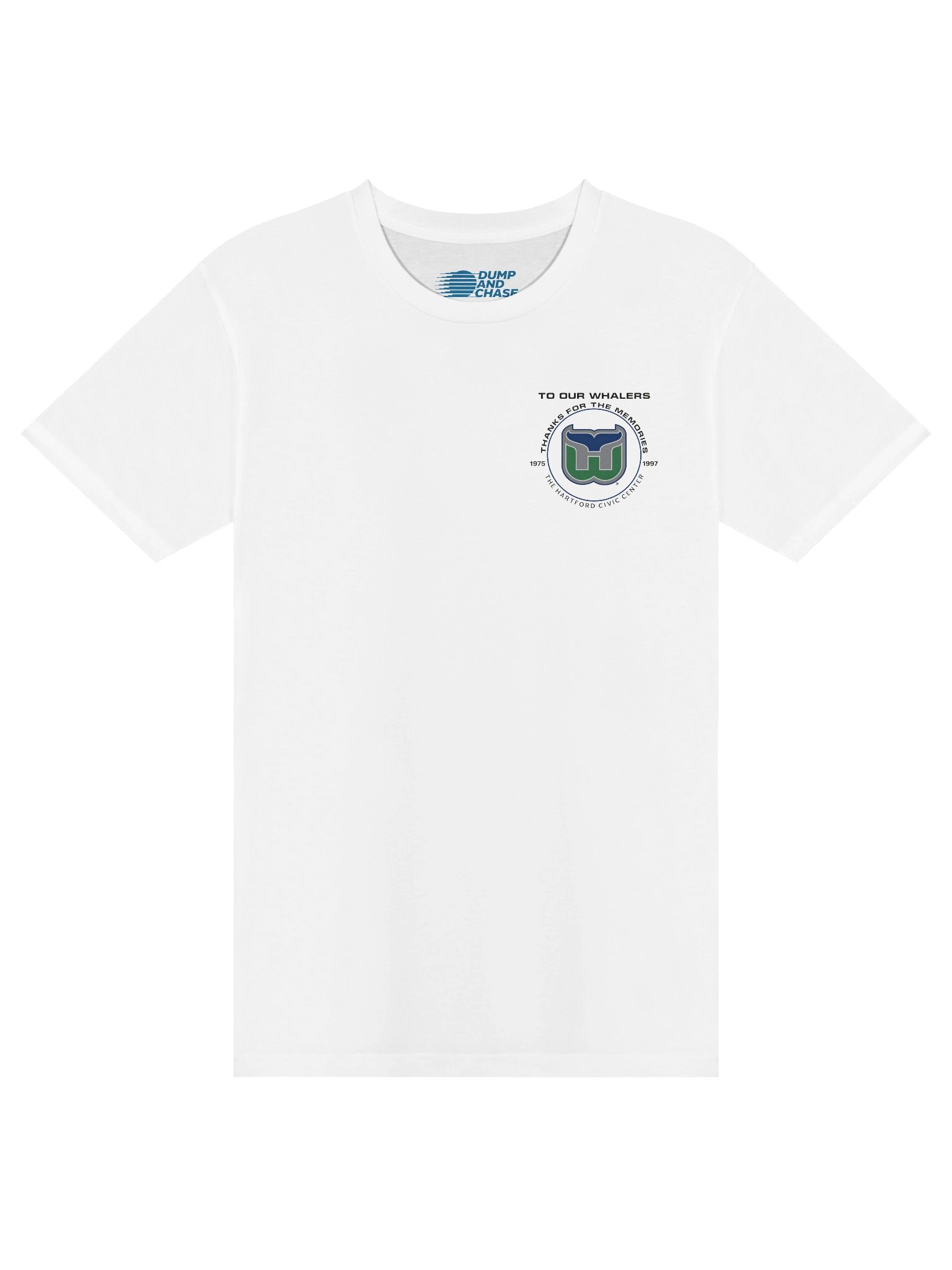 Hartford Whalers Thanks for the Memories T-Shirt product image (1)