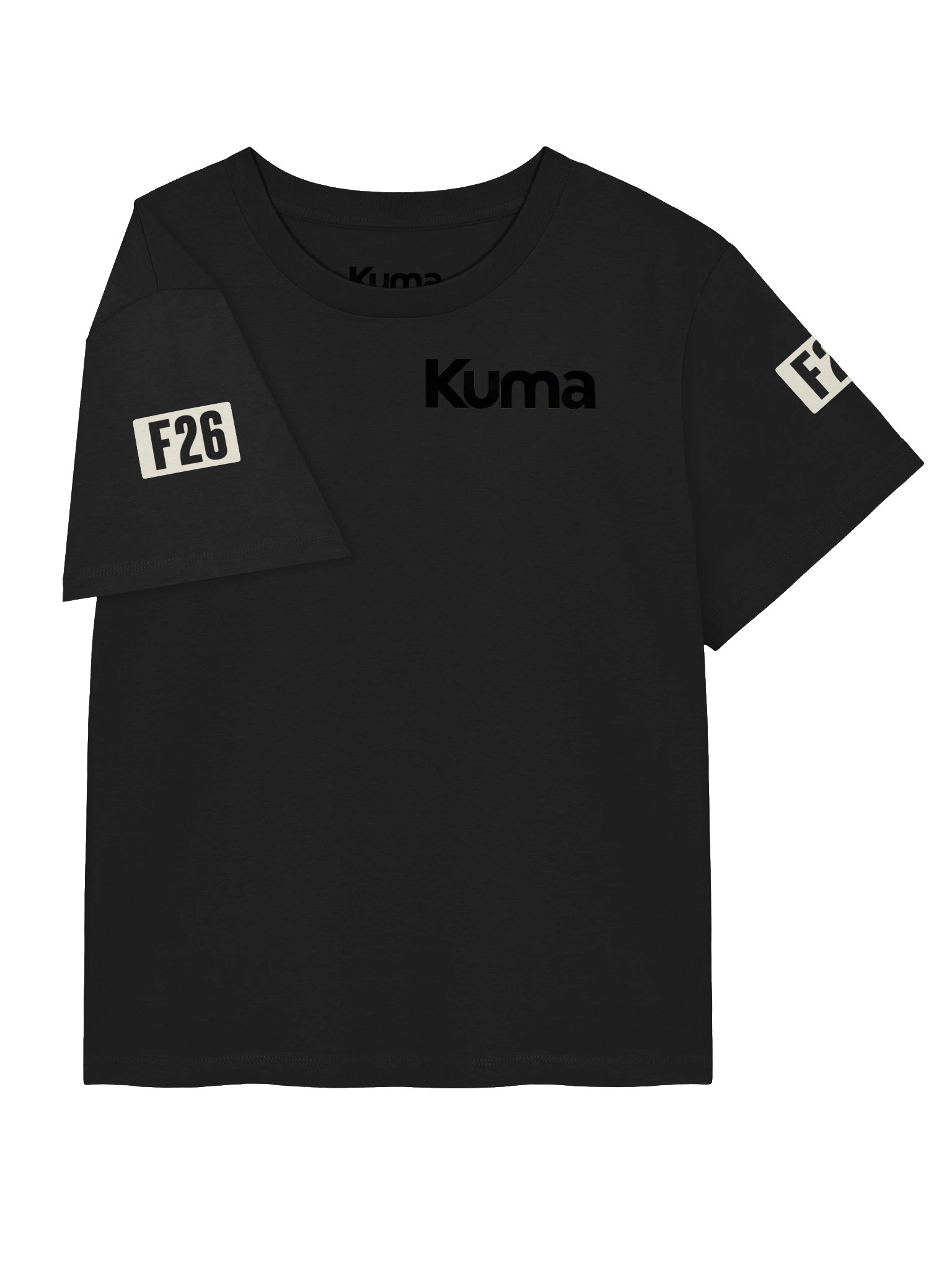 KUMA Women’s Organic Ribbed Neck T-Shirt product image (11)