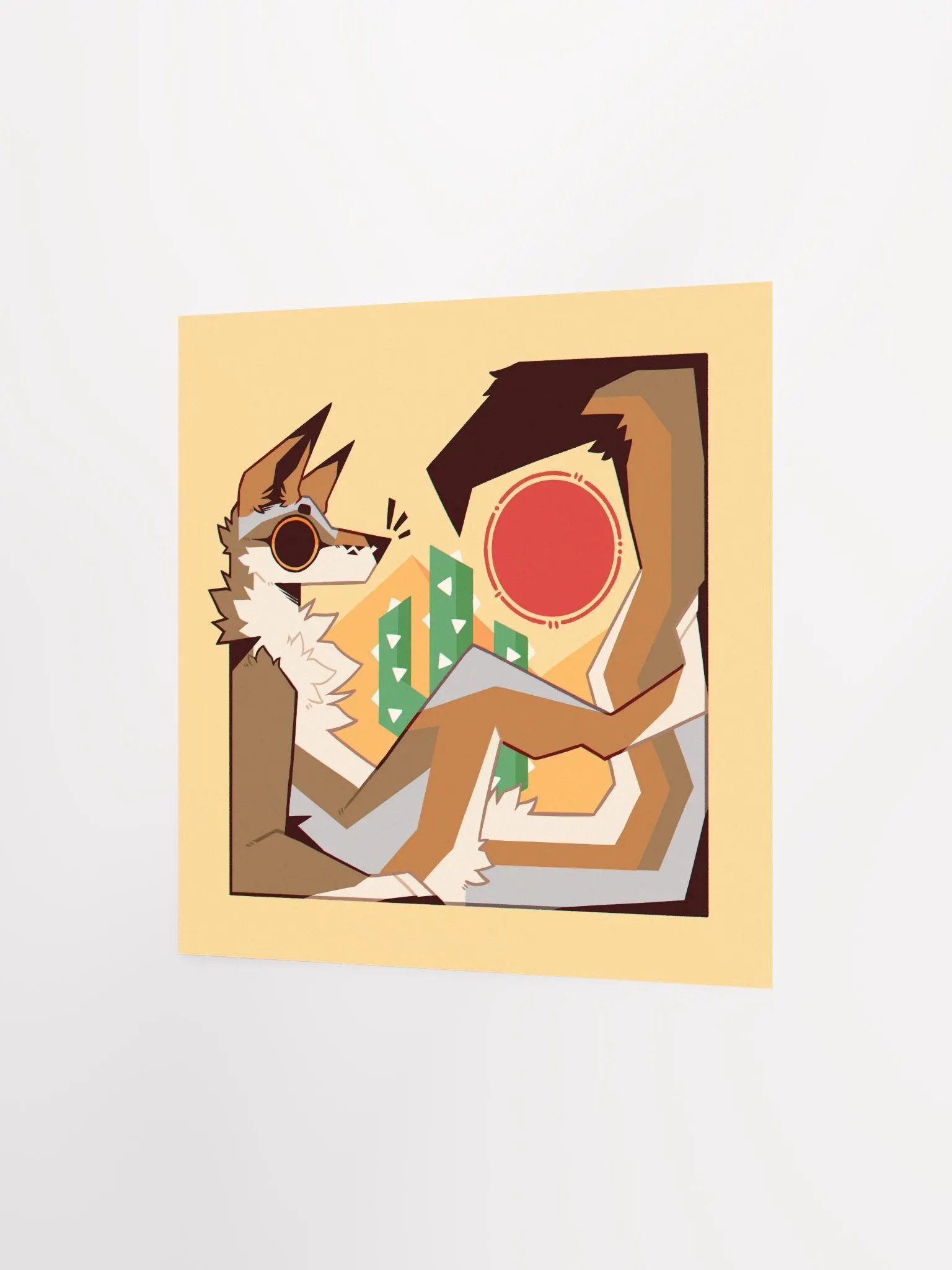 Desert 'Yote - Print product image (2)