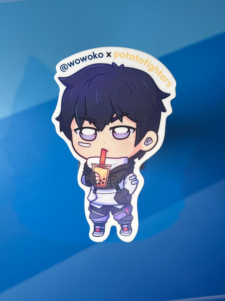 WoWoKo x Potato Fighters - Iso - Sticker product image (2)