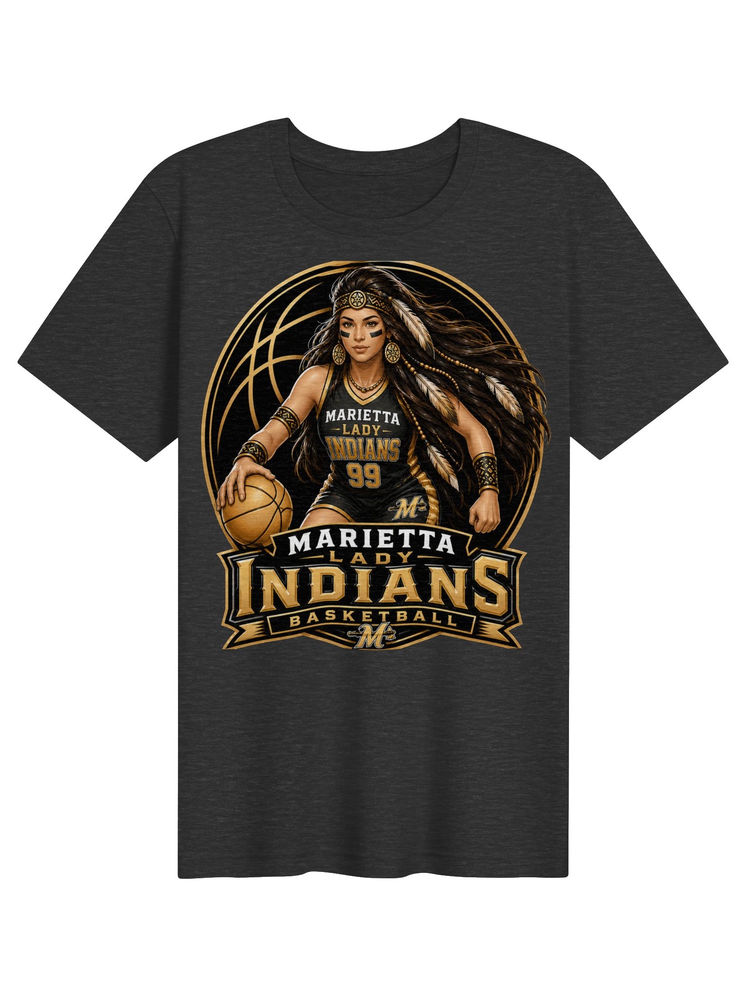 Marietta Indian Lady Basketball product image (41)
