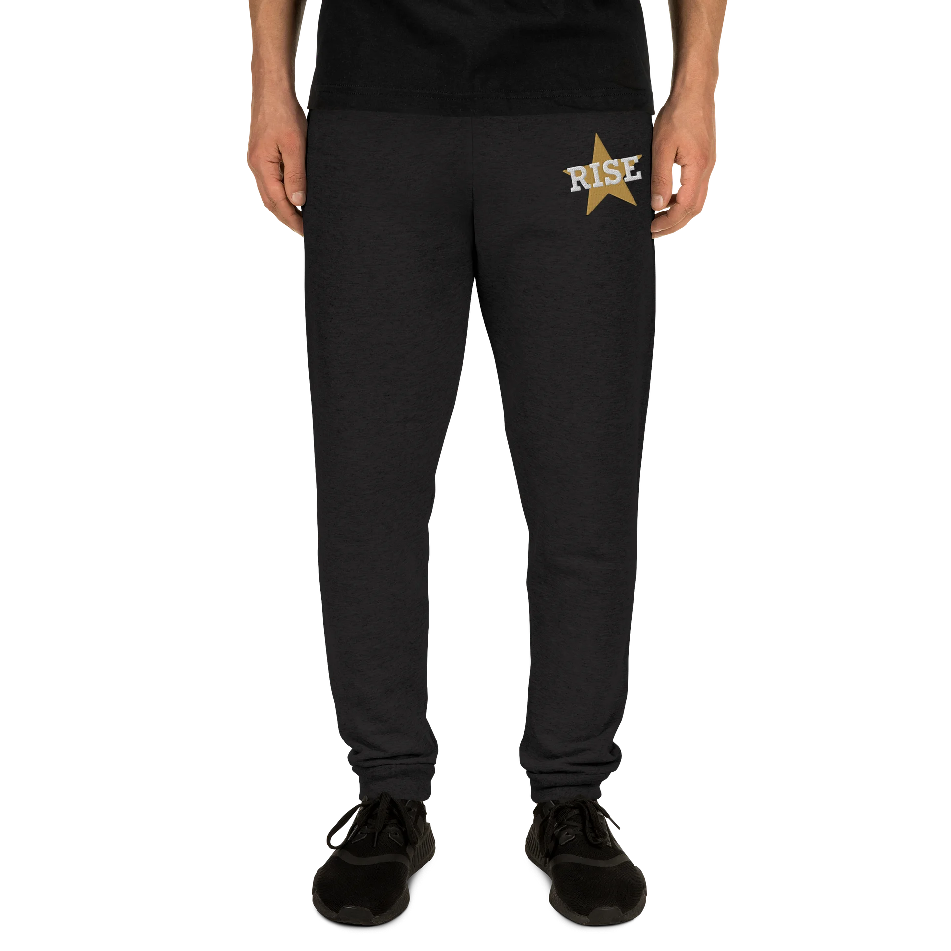 RISE Embroidered Joggers product image (8)