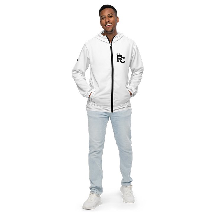 Royal Creature - White / Black Logo Windbreaker product image (1)