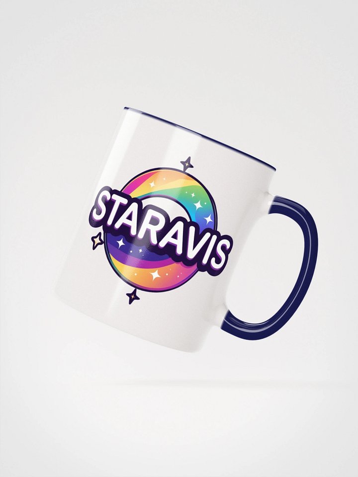 Rainbow Star Pixel Heart Ceramic Mug 11oz product image (7)