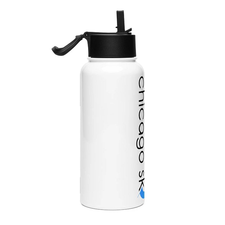 Stainless Steel Water Bottle with Straw product image (2)