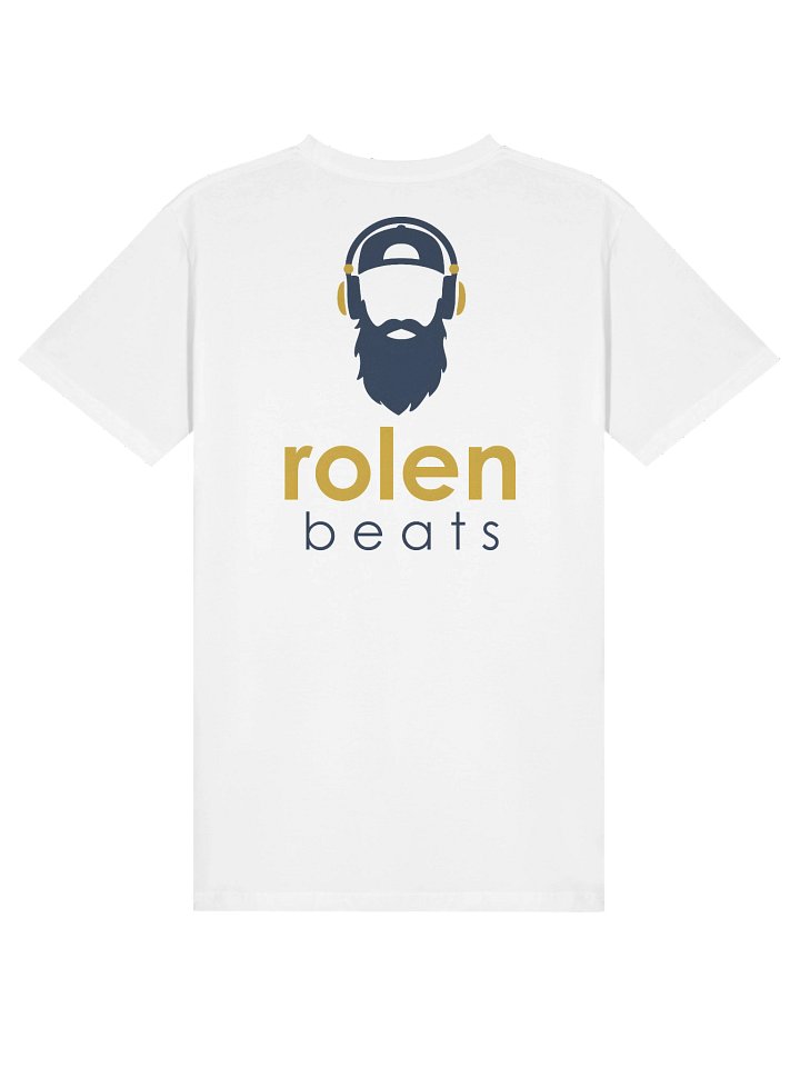 Crafted Vibes Navy DJ Turntable Line-Art T-Shirt product image (2)
