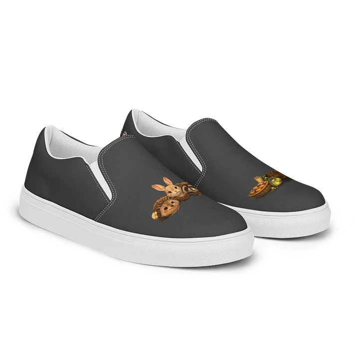 Kingdoms Grovelings Women's Canvas Slip-Ons product image (2)