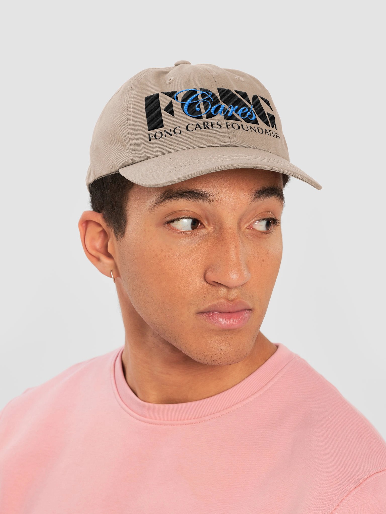 FCF Script Dad Hat with prevention awareness product image (6)
