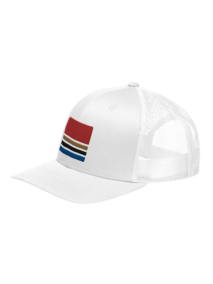 Full Colour White Trucker Cap product image (2)