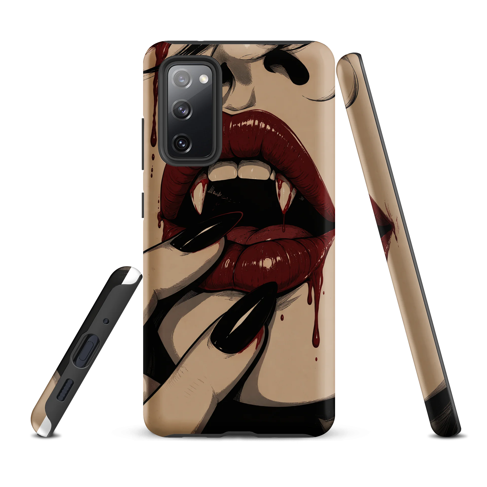 Love Bites — Vampire Kiss Gothic Phone Case product image (2)