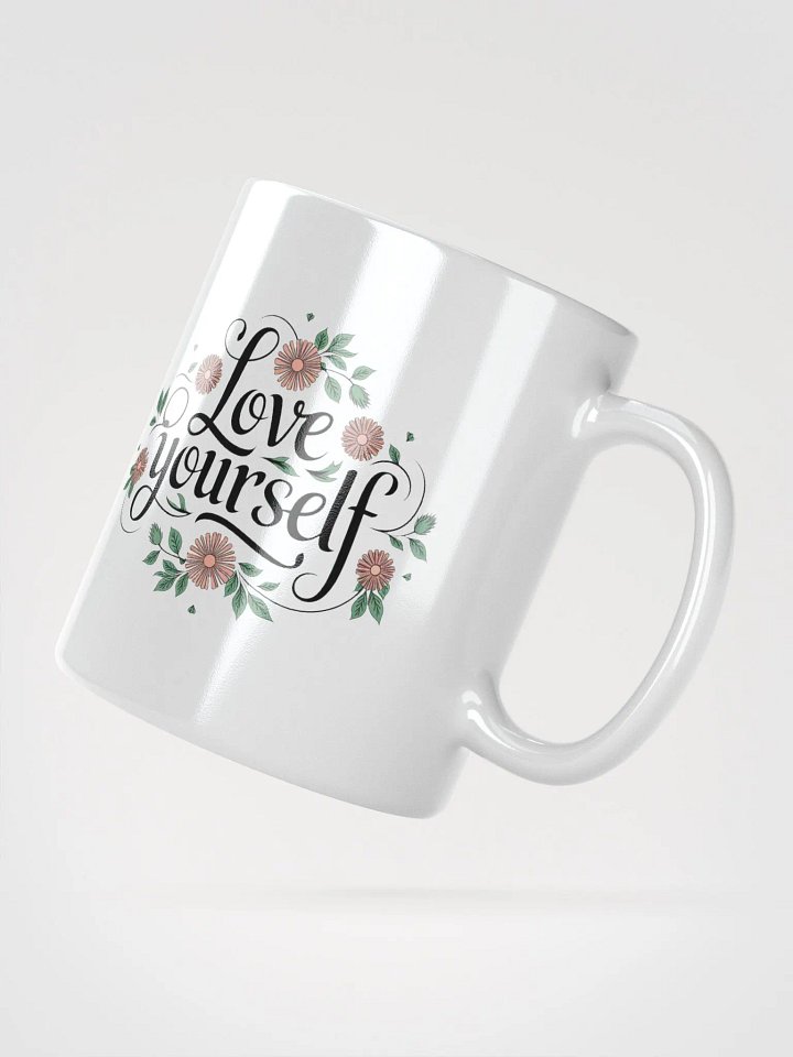 "Love Yourself" #Motivational Glossy White Mug product image (6)