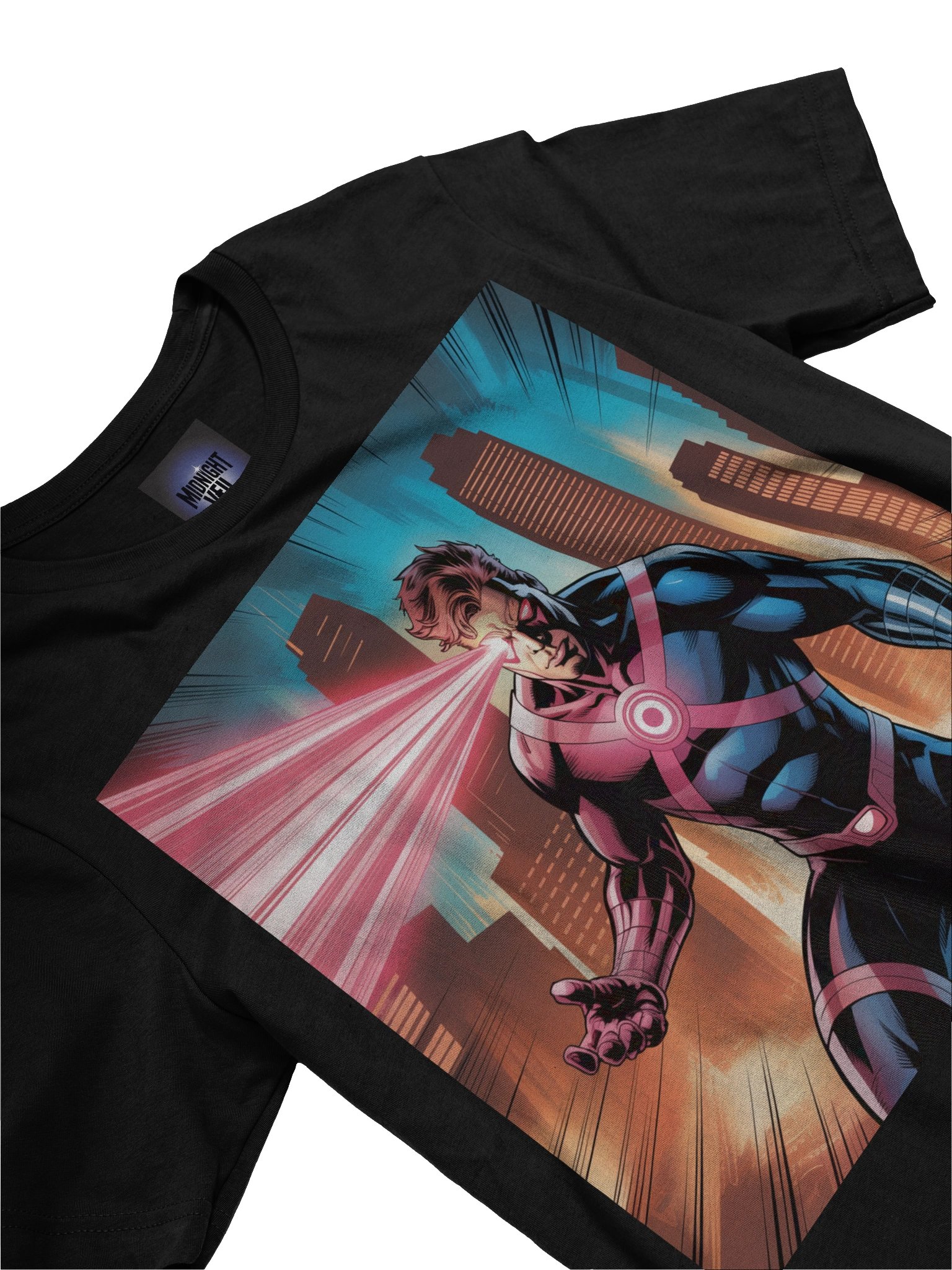 Cyclops Crimson Blitz Supersoft T-Shirt – Urban Optic Onslaught product image (5)