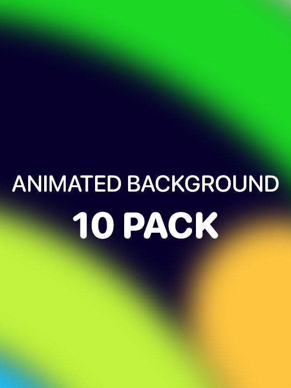 Animated Backgrounds Pack – FHD Seamless Loop Motion Graphics product image (1)