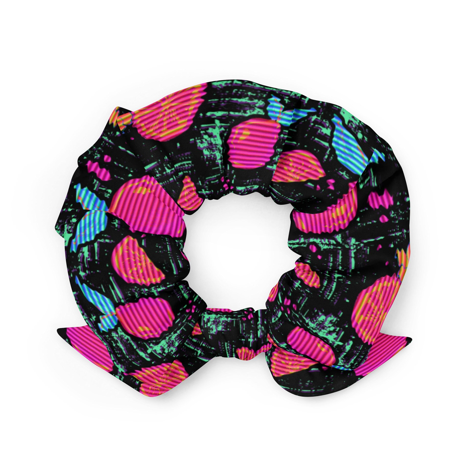 Hot Pink Lemonade Scrunchie product image (2)