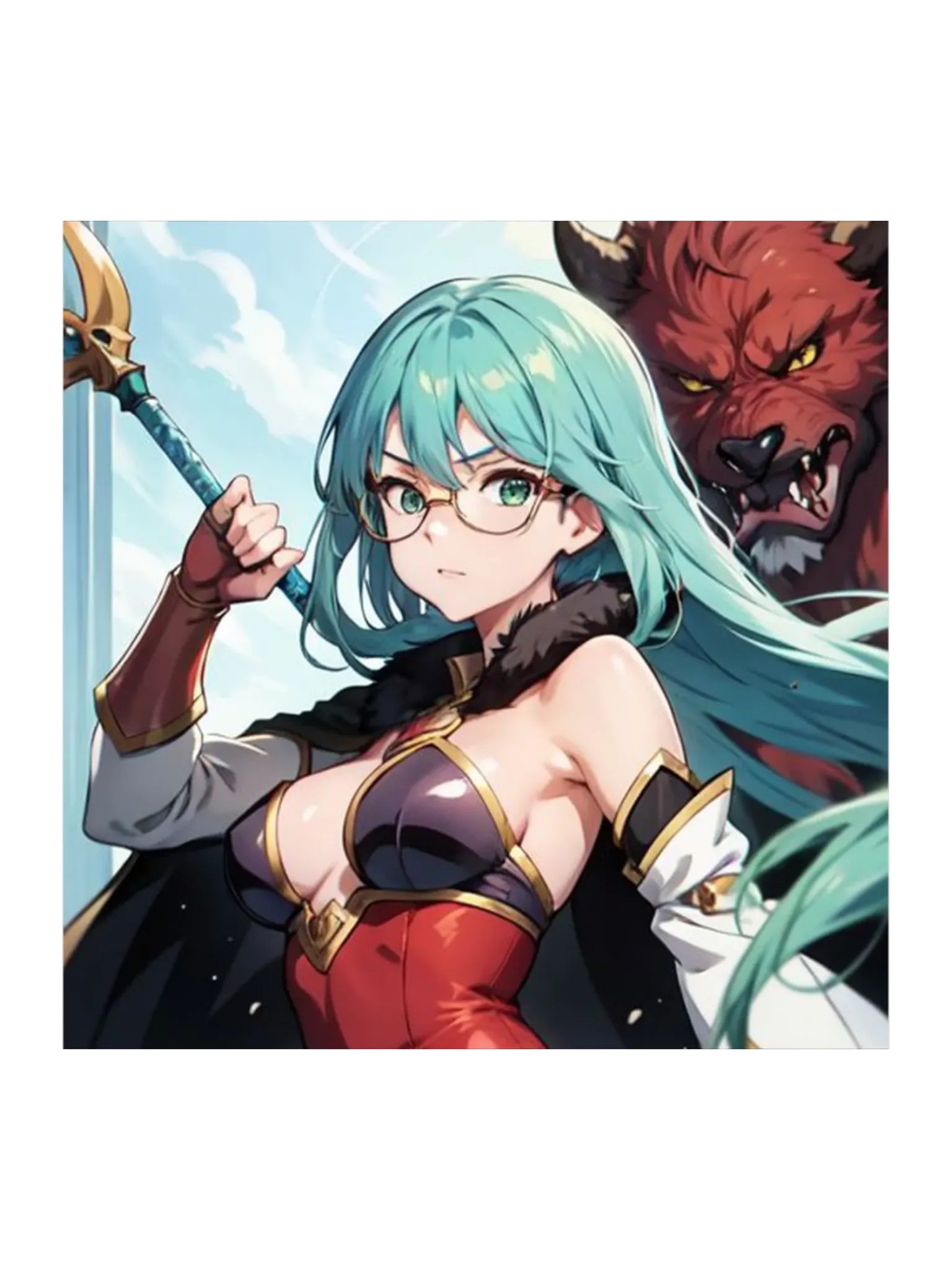 Aqua K Warrior STICKERS product image (1)